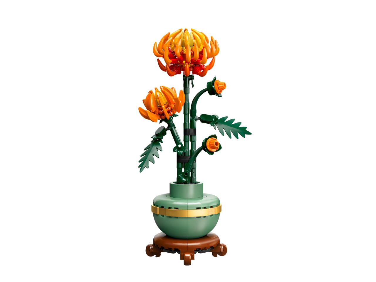 LEGO Icons - Crisantemo, Fiore Finto da Costruire, Decorazione Floreale Artificiale per Casa, Hobby Creativo per Adulti, Regalo di Compleanno per Donna, Uomo, Lei o Lui dalla Botanical Collection 10368