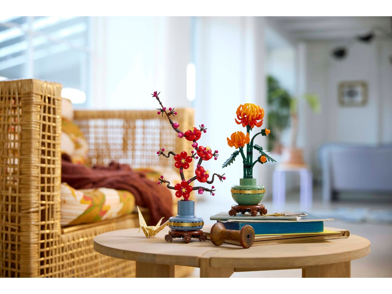 LEGO Icons - Crisantemo, Fiore Finto da Costruire, Decorazione Floreale Artificiale per Casa, Hobby Creativo per Adulti, Regalo di Compleanno per Donna, Uomo, Lei o Lui dalla Botanical Collection 10368