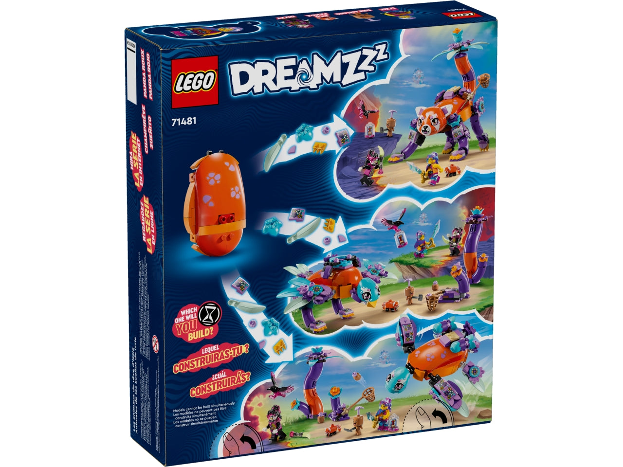 LEGO DREAMZzz - Lascia schiudere lâimmaginazione: sblocca la creatività dei bambini con lâuovo magico e Gli animali da sogno di Izzie per i bambini e le bambine dagli 8 anni in su 71481
