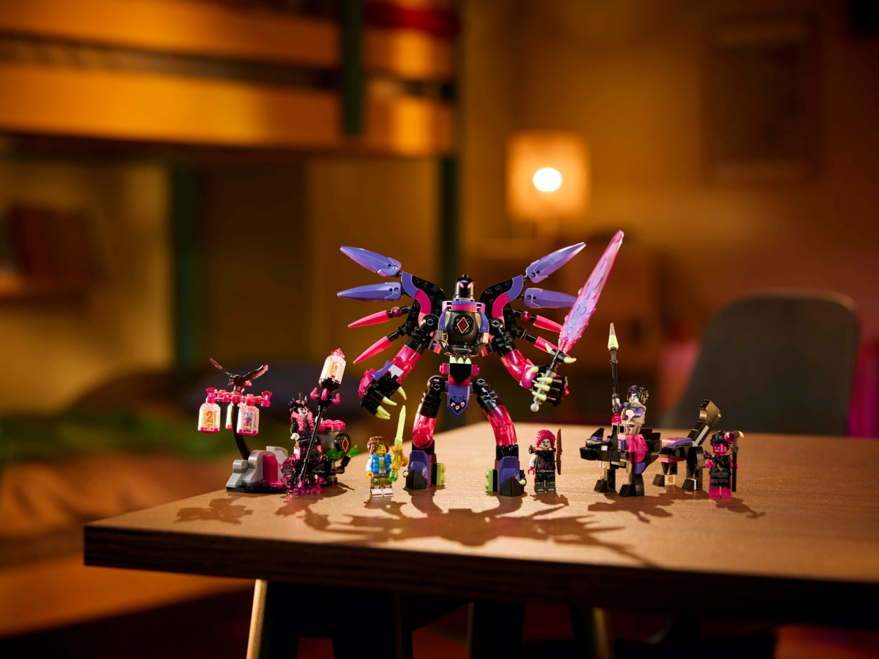 LEGO® DREAMZzz - Collezione libera lâimmaginazione e consente ai giovani sognatori di scegliere le proprie avventure mentre costruiscono creature e veicoli fantastici Le creature da incubo della Mai-Strega per i bambini dai 9 anni in su 71483