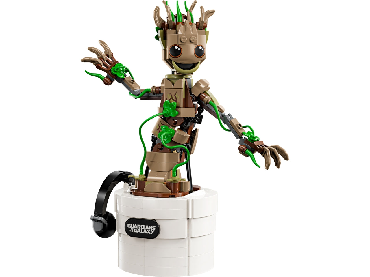LEGO Marvel - Giocattolo animato di Groot costruibile per bambini: Groot ballerino è un regalo interattivo per i bambini e le bambine dai 10 anni in su 76297