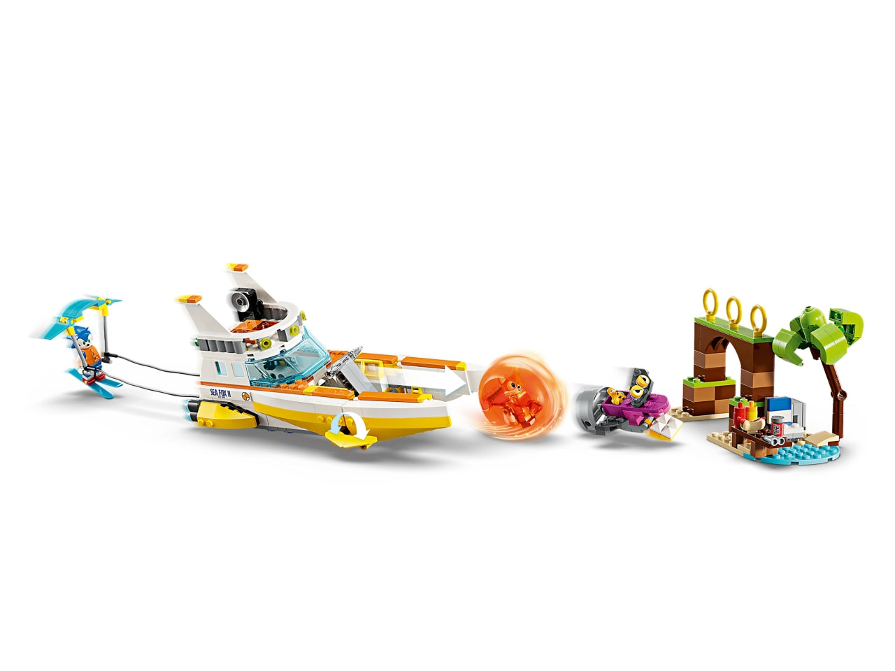 LEGO Sonic the Hedgehog - Giocattolo Sonic: regala ai bambini, alle bambine e ai fan dagli 8 anni in su questo set ricco di azione 76997