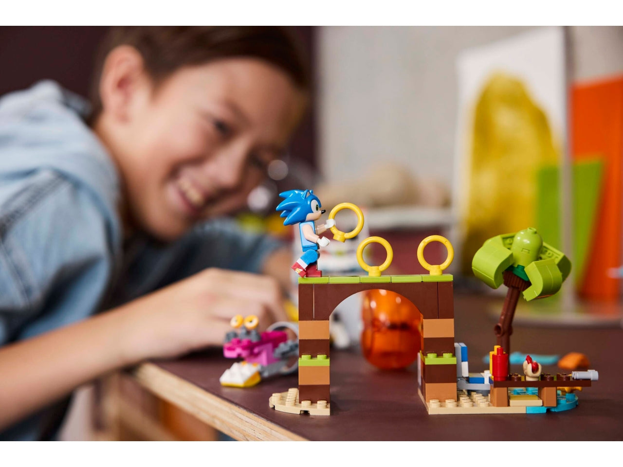 LEGO Sonic the Hedgehog - Giocattolo Sonic: regala ai bambini, alle bambine e ai fan dagli 8 anni in su questo set ricco di azione 76997