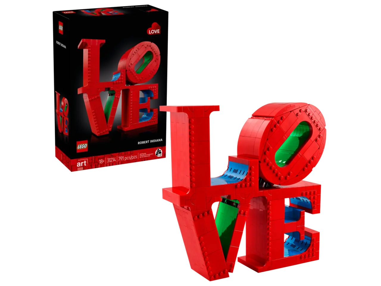 Lego Art love 791 pezzi
per età 18+ 31214