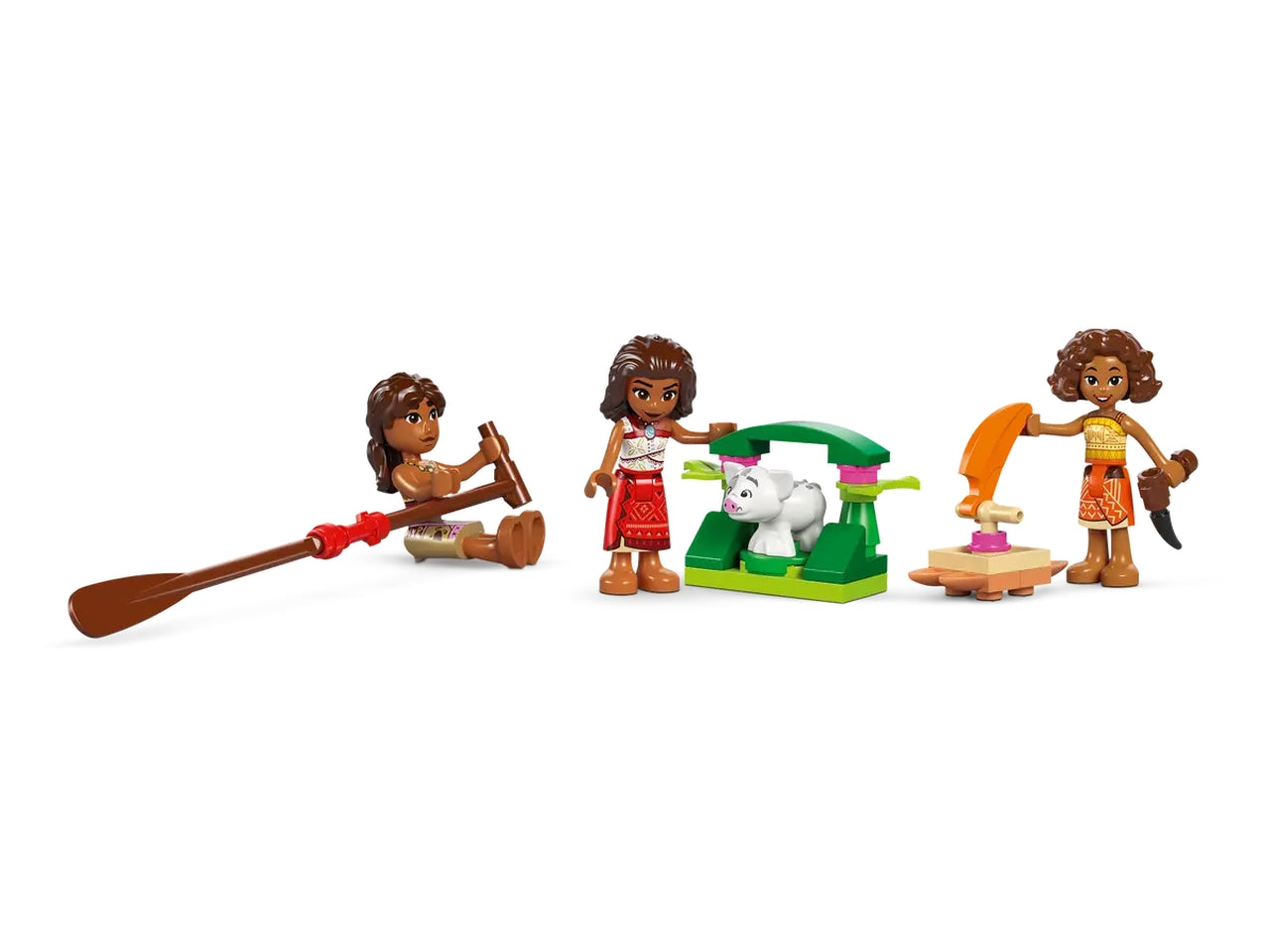 Lego Disney princess la canoa di vaiana 529 pezzi per età 6+ 43270