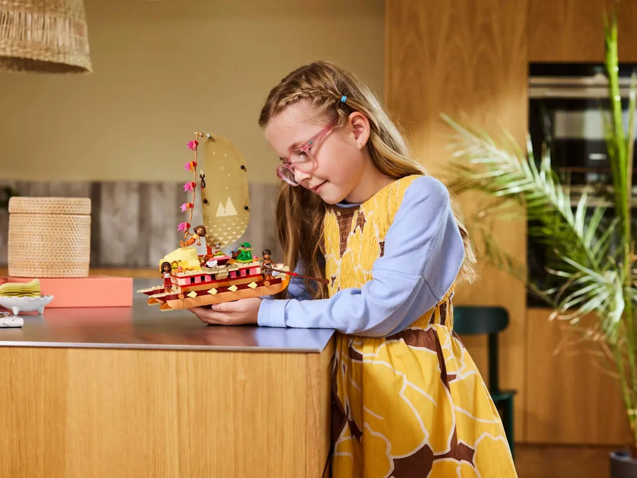 Lego Disney princess la canoa di vaiana 529 pezzi per età 6+ 43270