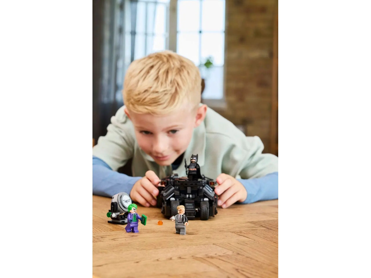 Lego Super Heroes DC tumbler di baan contro two-face e the joker 429 pezzi per età 8+ 76303