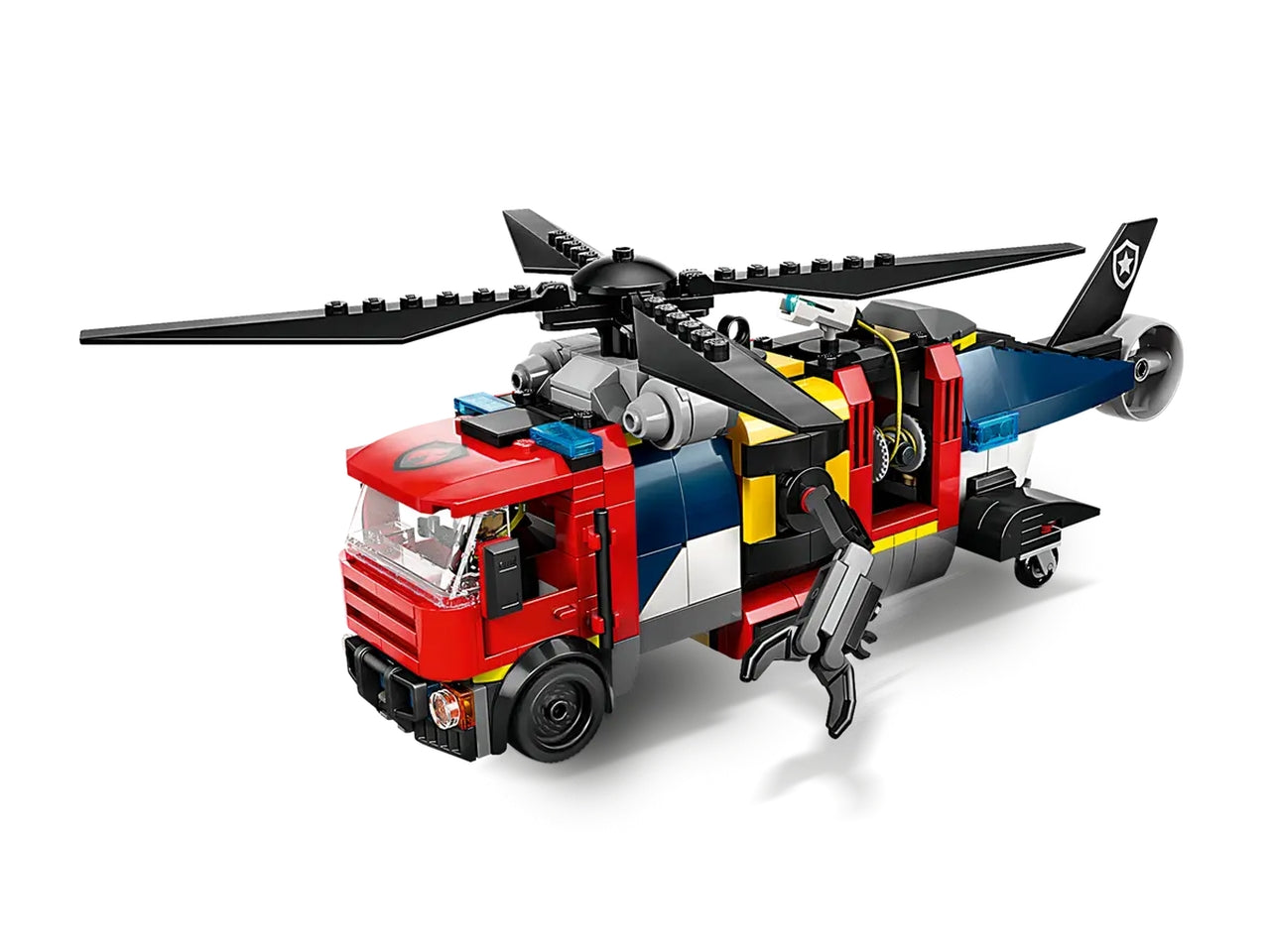 Lego City great vehicles elicottero, autopompa e sottomarino 874 pezzi per età 7+ 60462