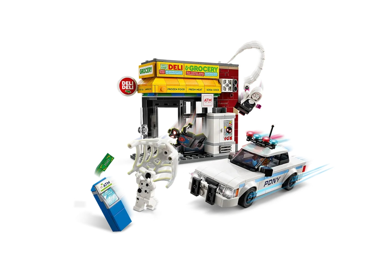 Lego Super Heroes Marvel spider-verse: miles morales contro la macchia 375 pezzi per età 9+ 76311