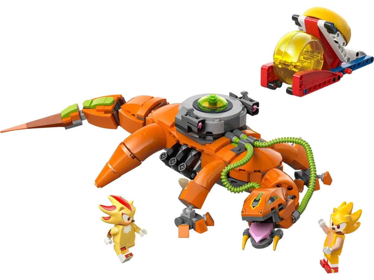 Lego Sonic super shadow vs biolizard 419 pezzi per età 9+ 77003