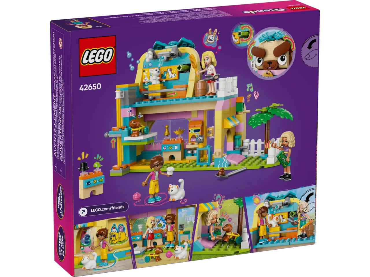 Lego Friends pet shop 375 pezzi per età 6+ 42650