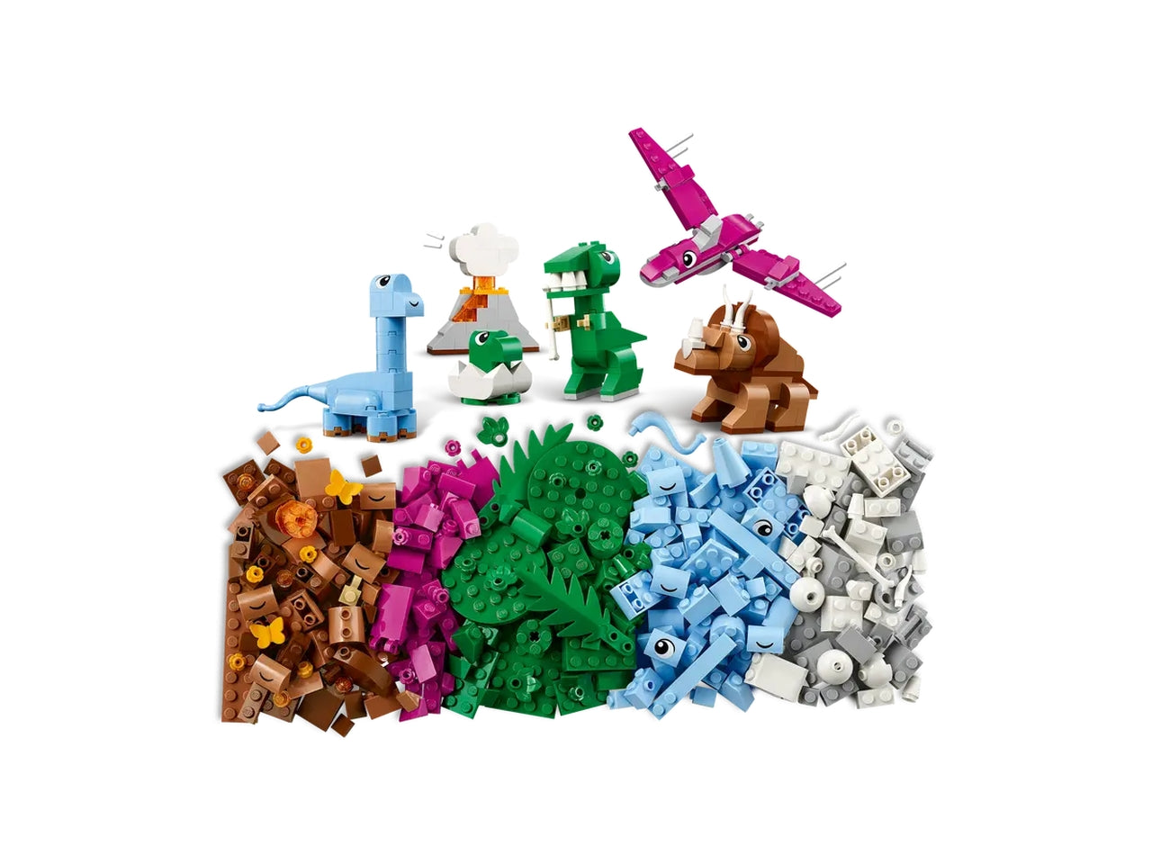 Lego Classic dinosauri creativi 450 pezzi per età 5+ 11041