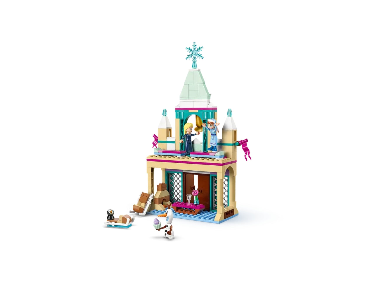 Lego Disney princess castello di ghiaccio di arendelle 177 pezzi per età 5+ 43265