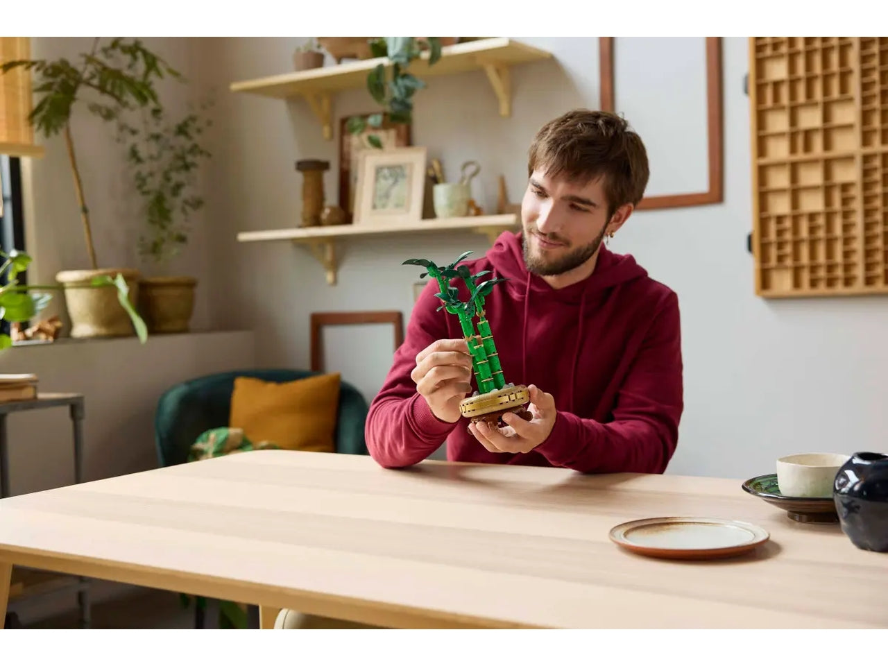 Lego Botanicals bambù del buon auspicio 325 pezzi per età 18+ 10344