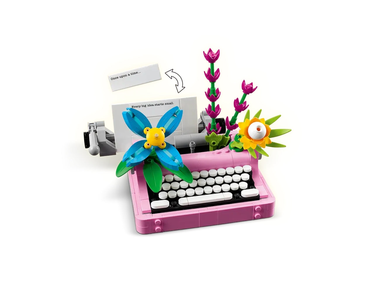 Lego Creator macchina da scrivere con fiori 363 pezzi per età 8+ 31169
