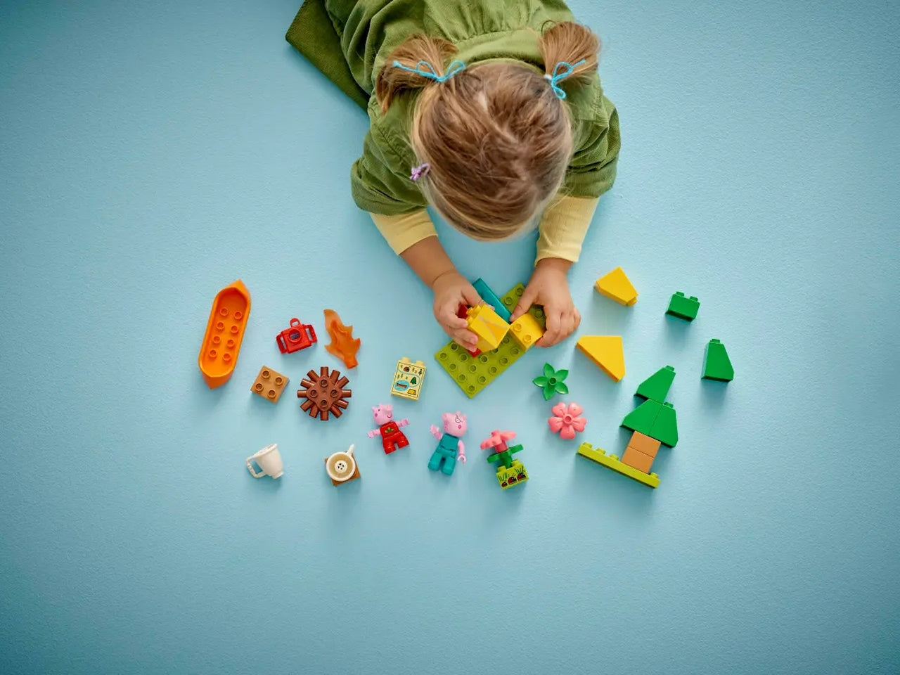 Lego Duplo peppa pig gita in campeggio 10452