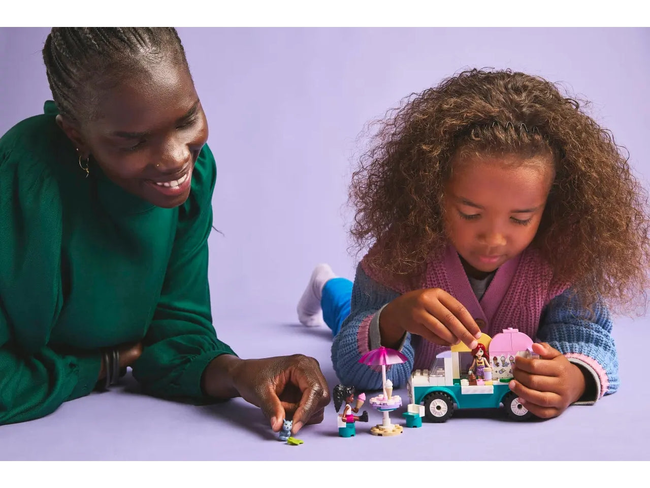 Lego Friends il furgone dei gelati di heartlake city 92 pezzi per età 4+ 42644