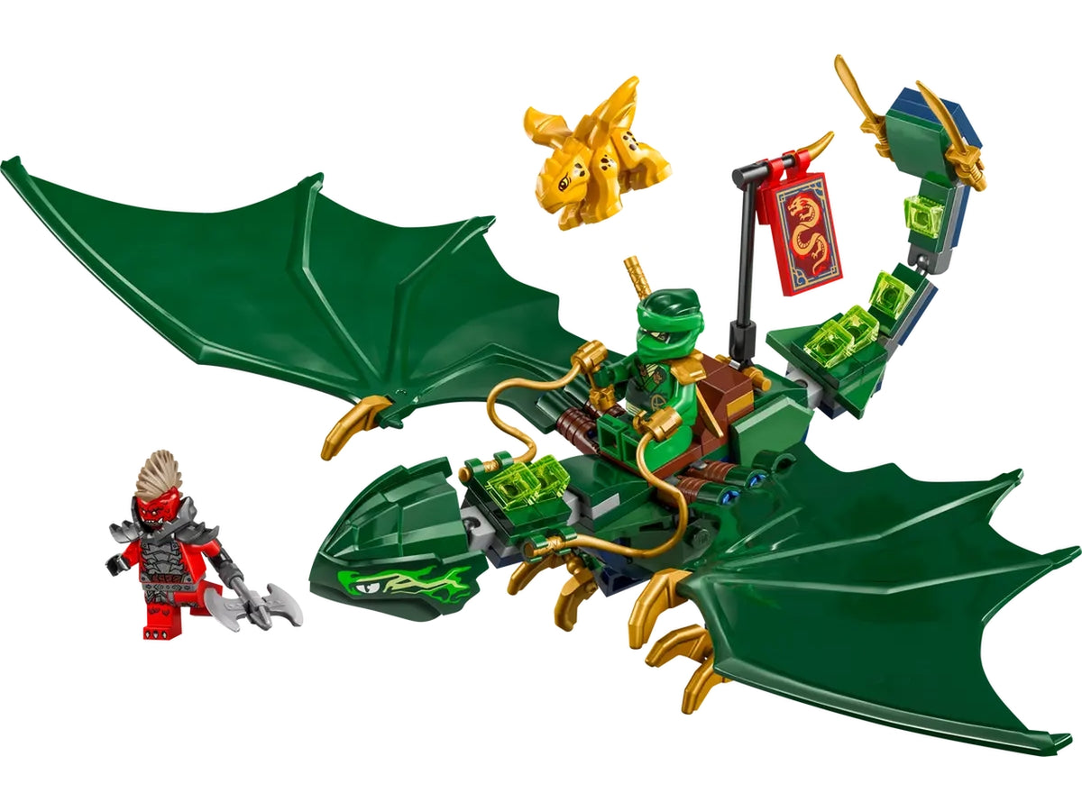 Lego Ninjago drago della foresta verde di lloyd 128 pezzi per età 6+ 71829