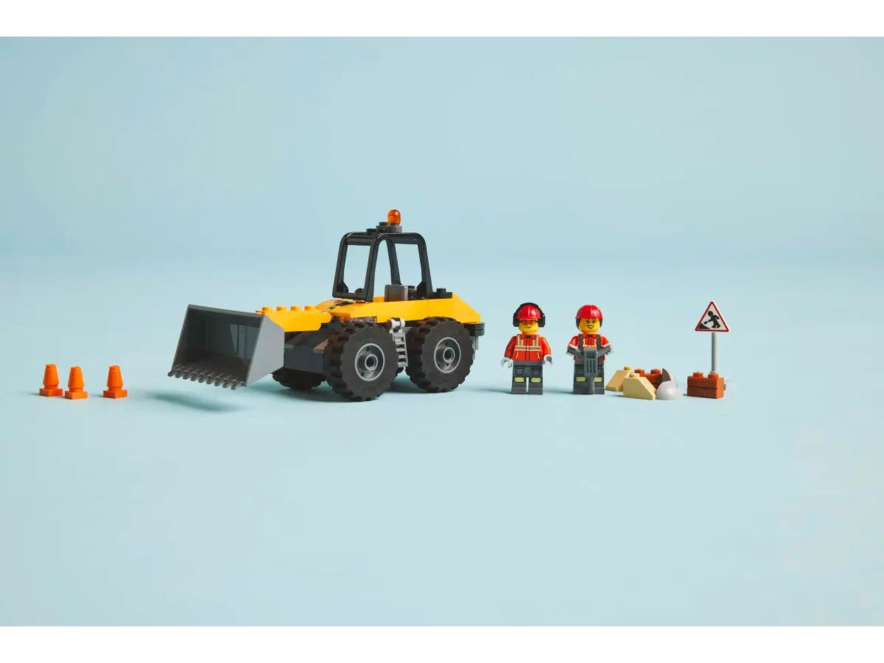 Lego City great vehicles pala gommata gialla 81 pezzi per età 4+ 60450
