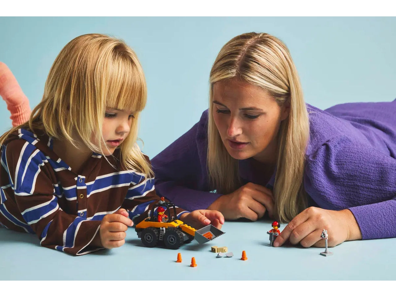 Lego City great vehicles pala gommata gialla 81 pezzi per età 4+ 60450