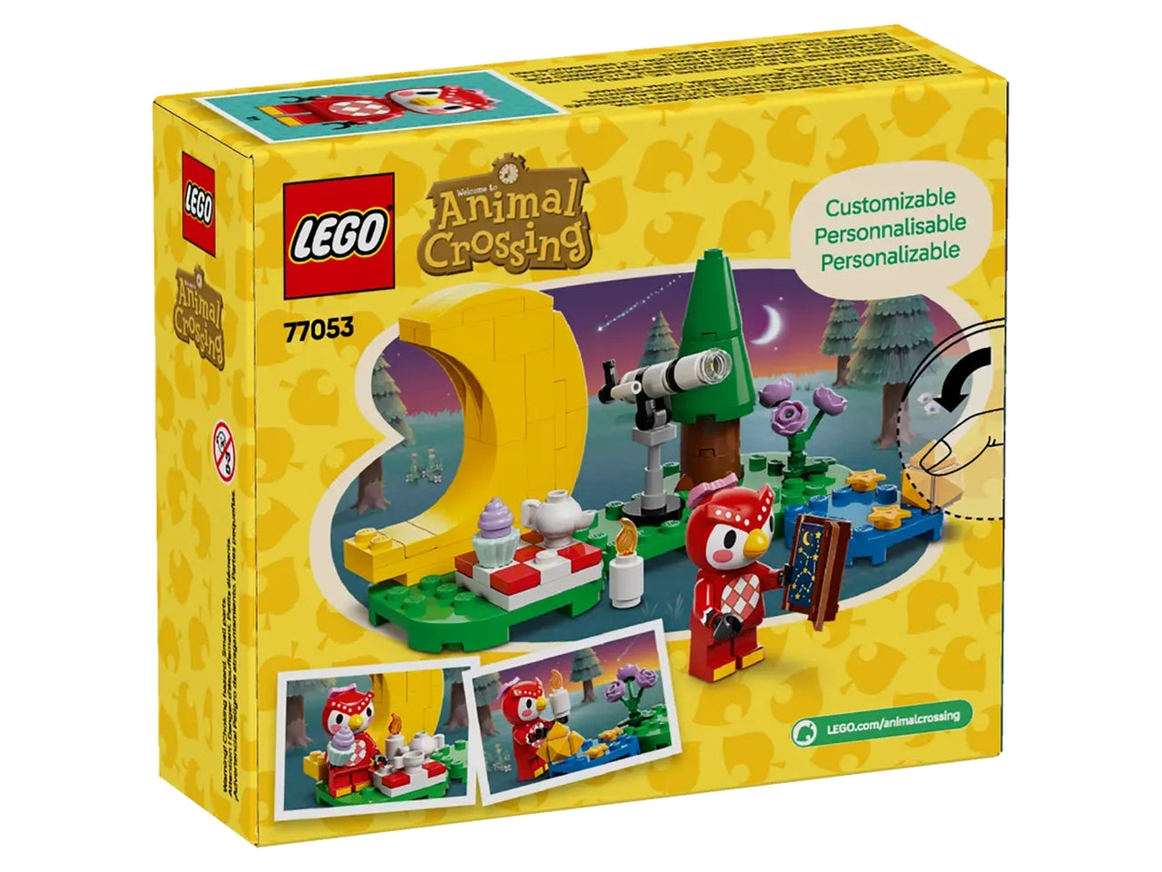 Lego Animal crossing osservando le stelle con celeste 78 pezzi per età 6+ 77053