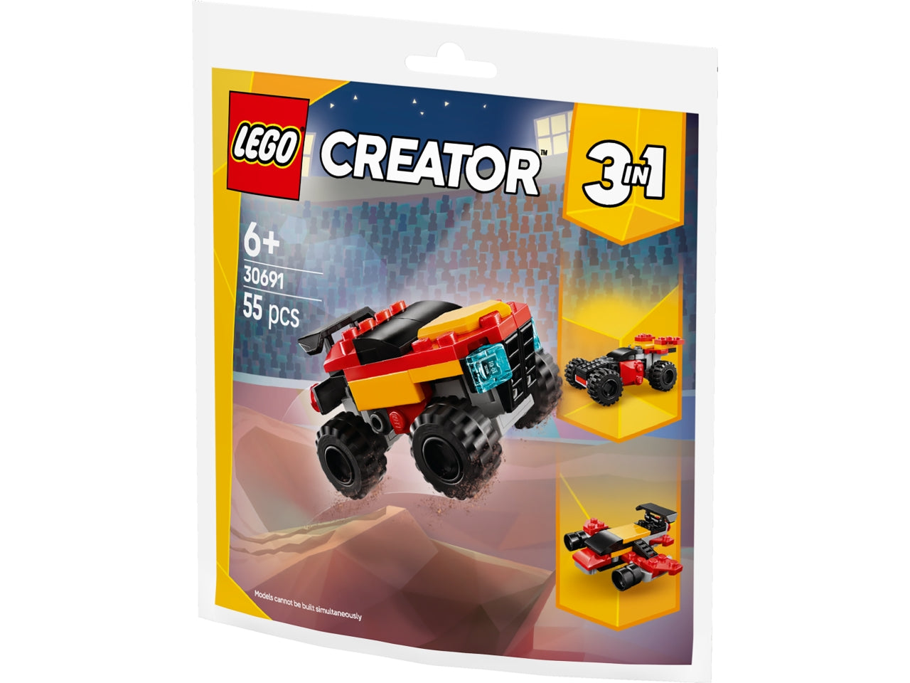 Lego Recruient bags mini-monster truck convertibile 30691