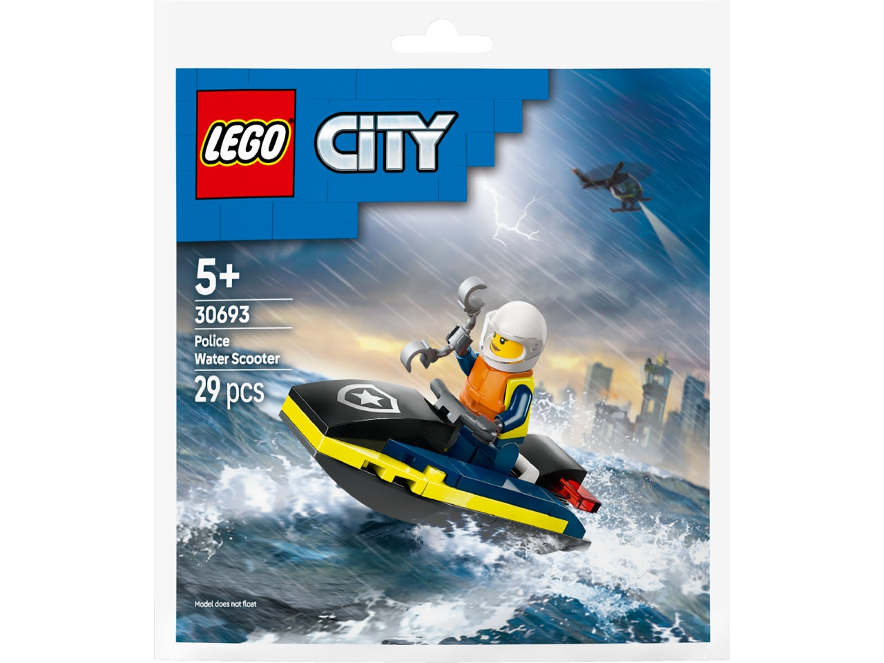 Lego Recruient bags jet ski della polizia 30693