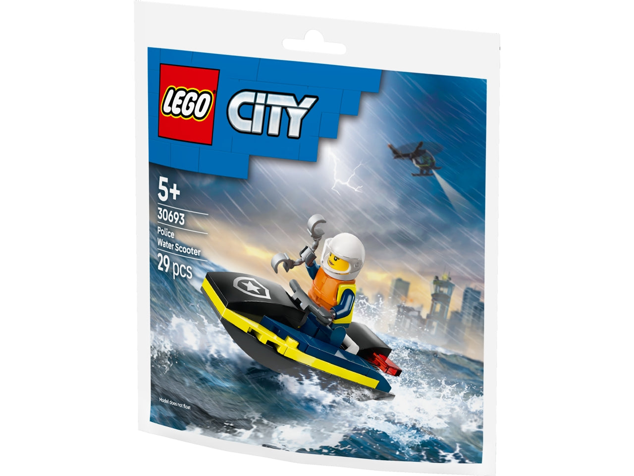 Lego Recruient bags jet ski della polizia 30693