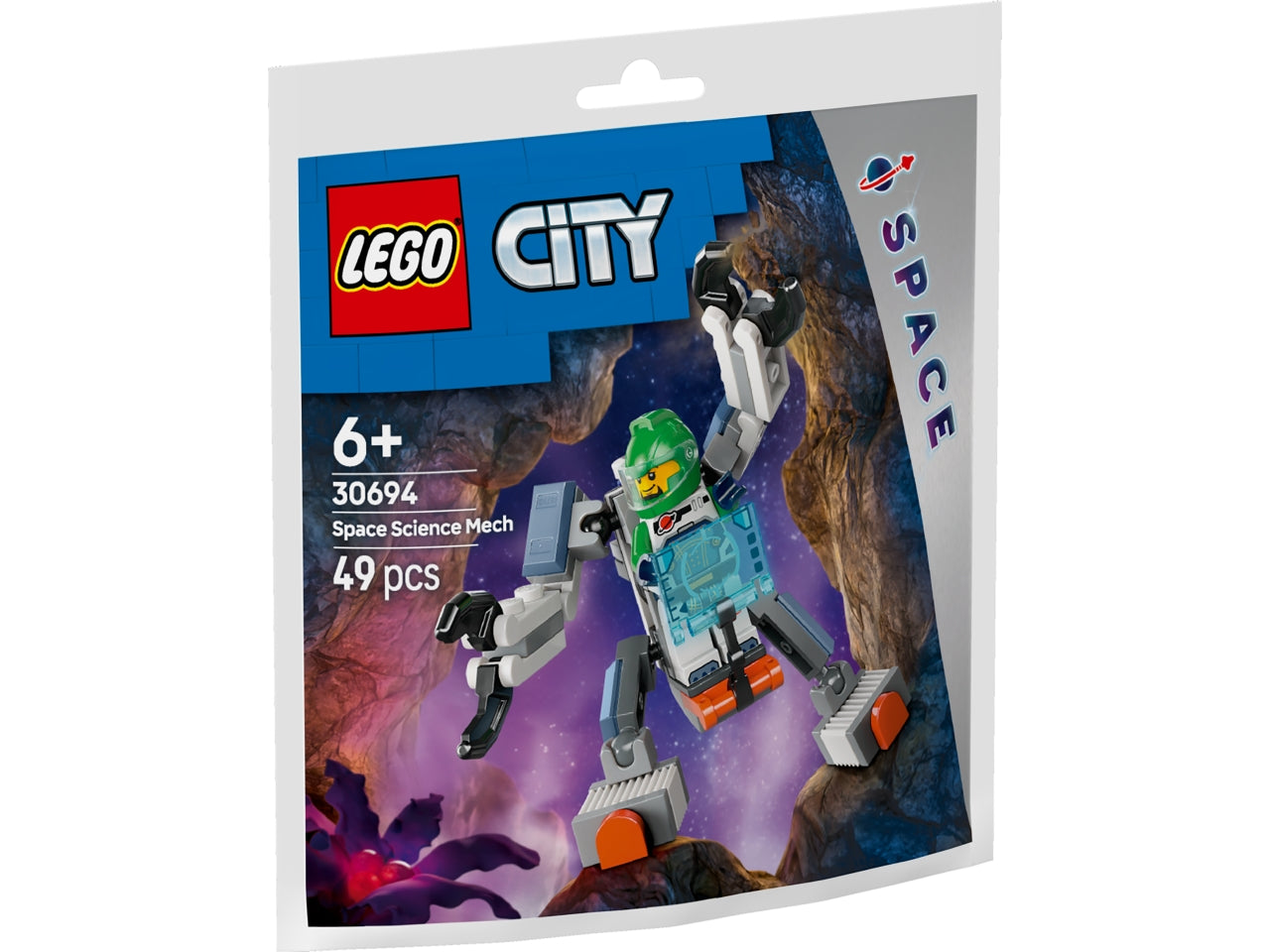 Lego Recruient bags mech scientifico spaziale 30694