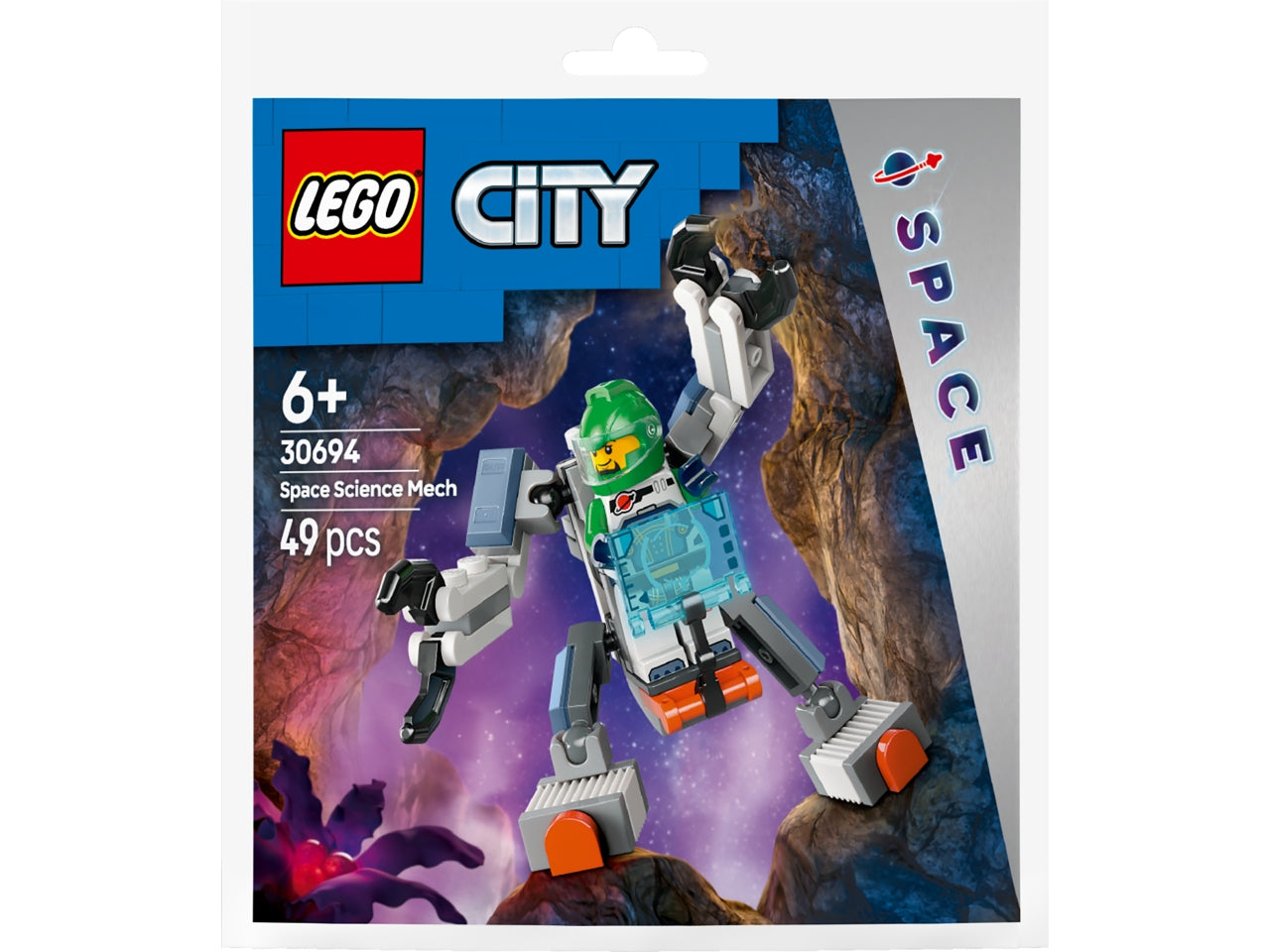 Lego Recruient bags mech scientifico spaziale 30694