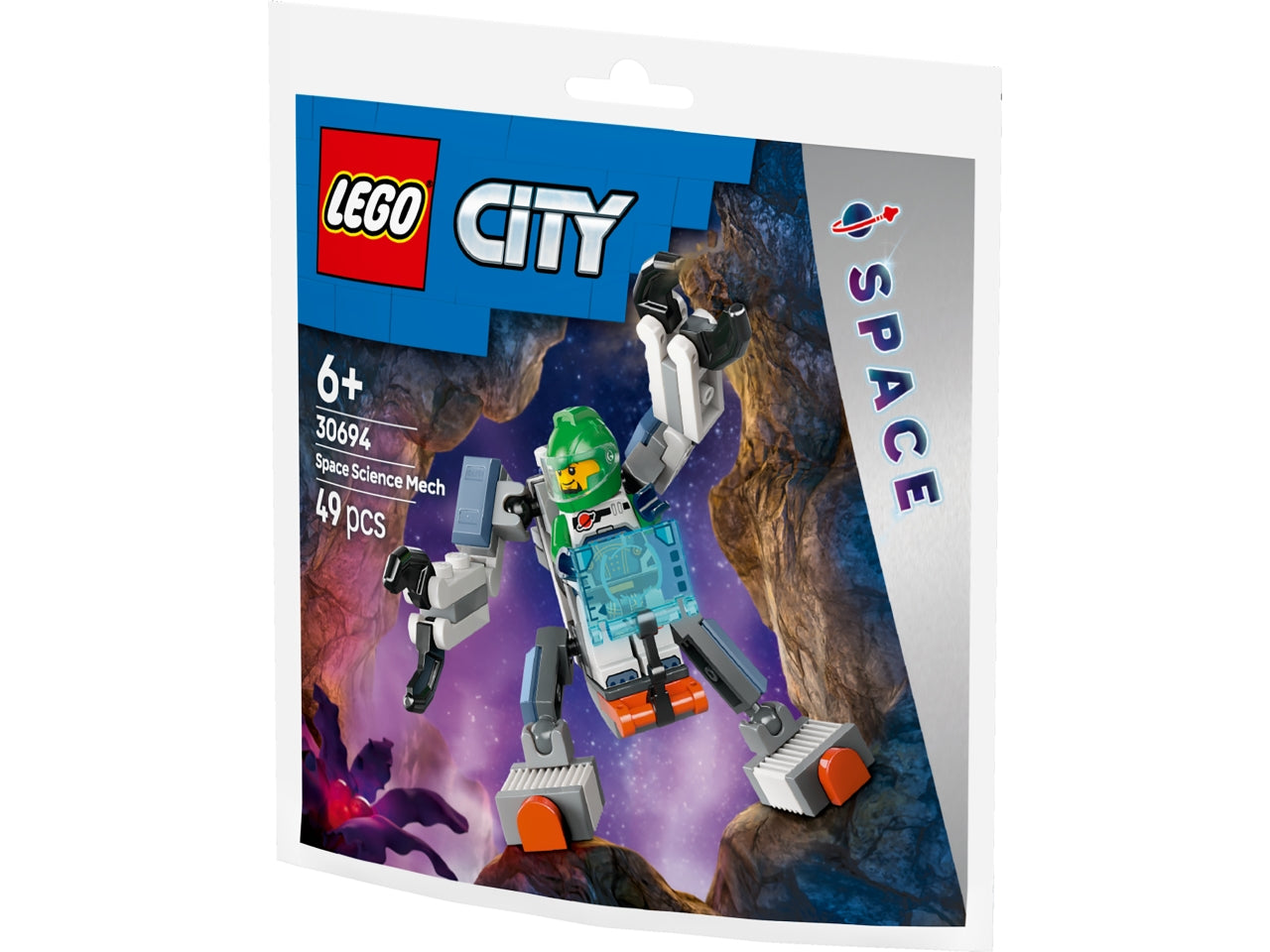 Lego Recruient bags mech scientifico spaziale 30694