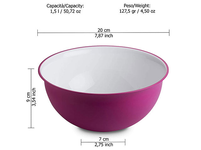 Ciotola bicolore 1,5lt s2005 fx