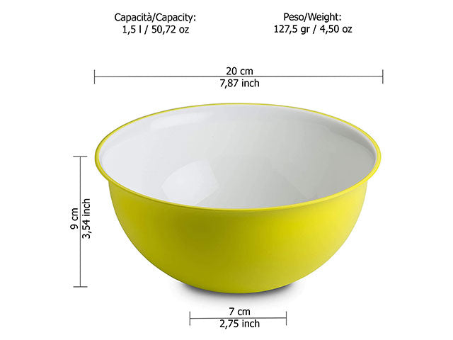 Ciotola bicolore 1,5lt s2005 va