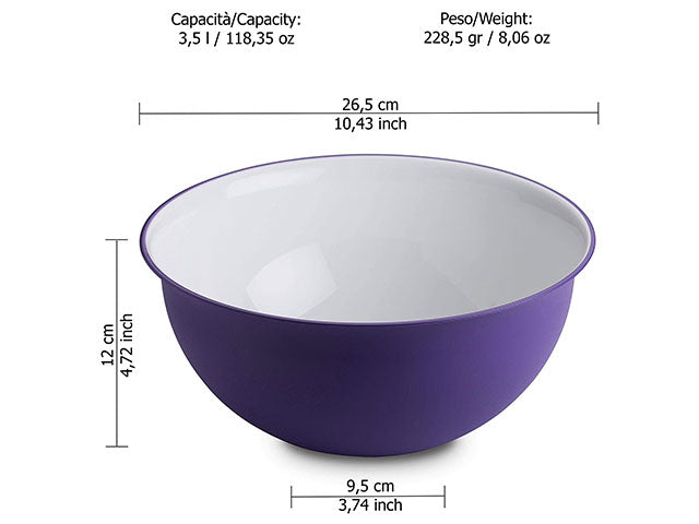 Ciotola bicolore 3,5lt s2010 vl