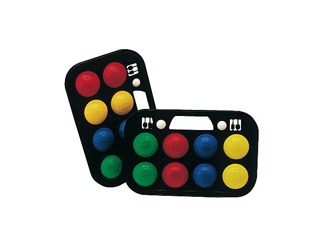 Bocce da spiaggia con boccini diametro 74mm - 8 pezzi