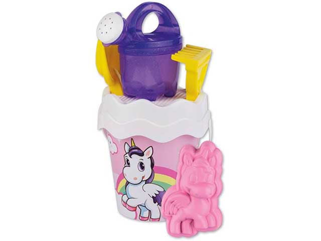 Set giochi da spiaggia unicorno