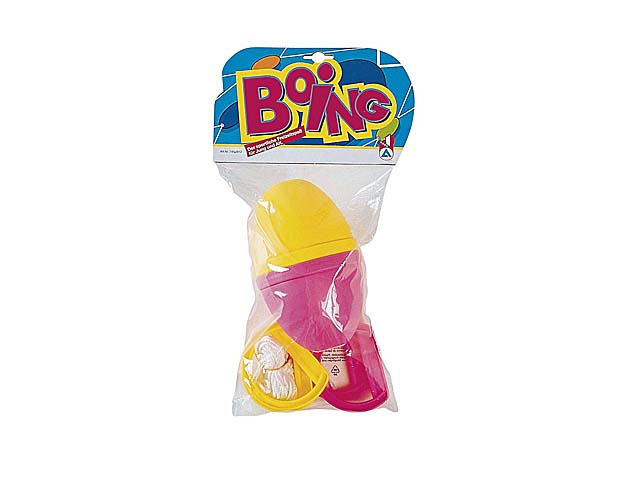 Set giochi da spiaggia boing bicolore 44cm