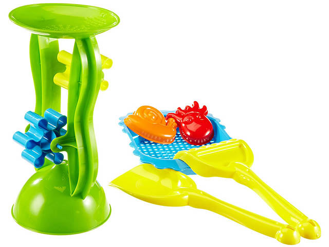 Set giochi da spiaggia mulino e accessori