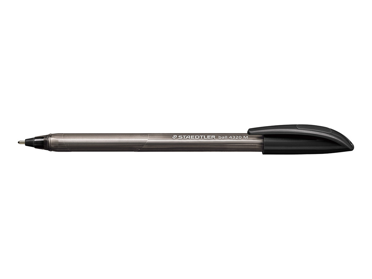 Penna a sfera ball 4320 m colore nero - la confezione comprende 10 penne