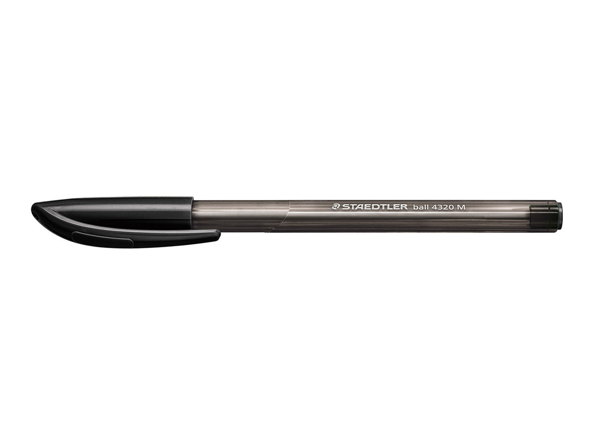 Penna a sfera ball 4320 m colore nero - la confezione comprende 10 penne