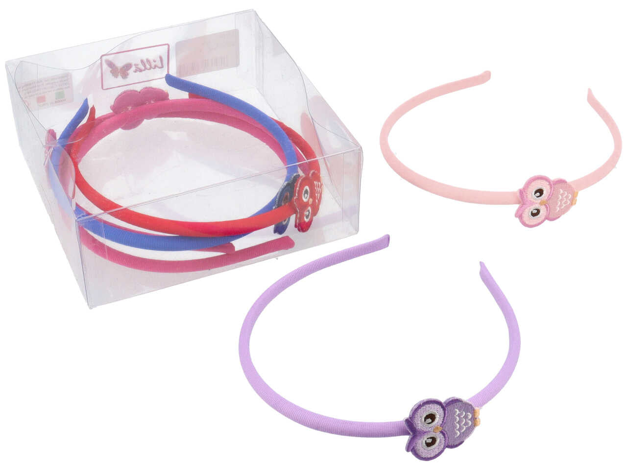 Cerchietto lycra c/gufo cb1131