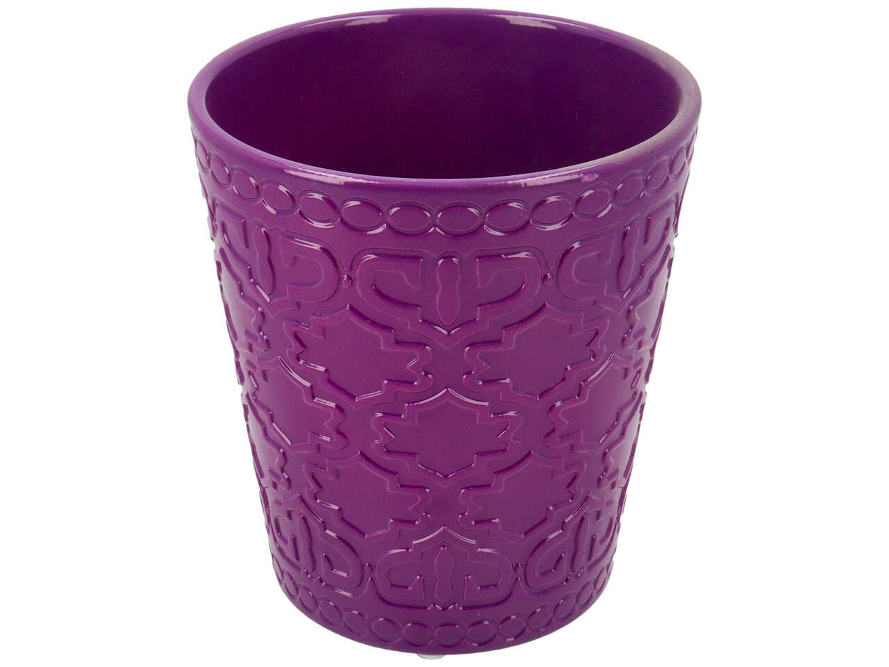 Vaso orchidea lilla h.140xd.130 interno h.130xd.120