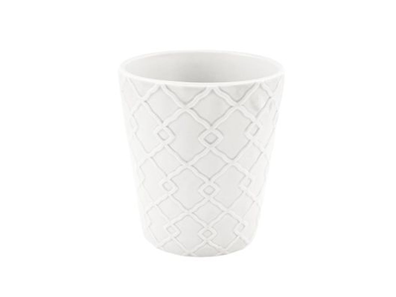 Vaso orchidea bianco h.140xd.130 interno h.130xd.120