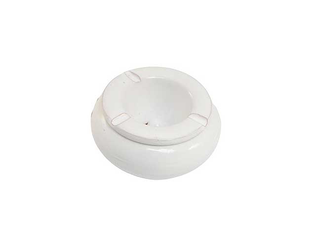 Posacenere bianco artigianale medio D.10CM