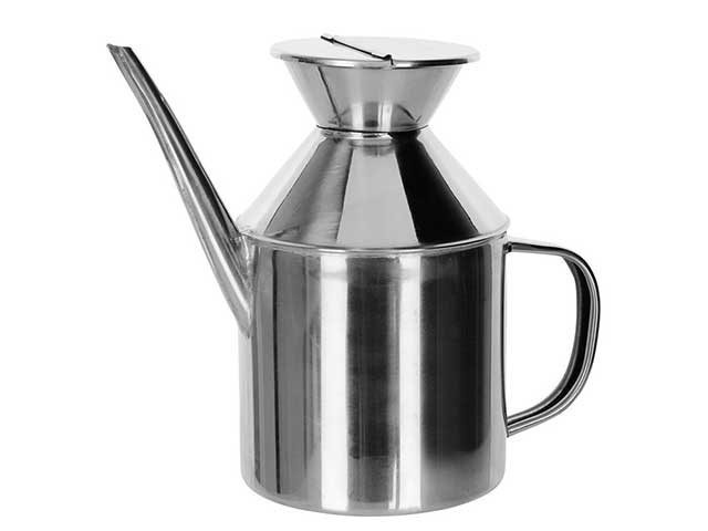 Oliera acciaio bombata 0,75lt 54173