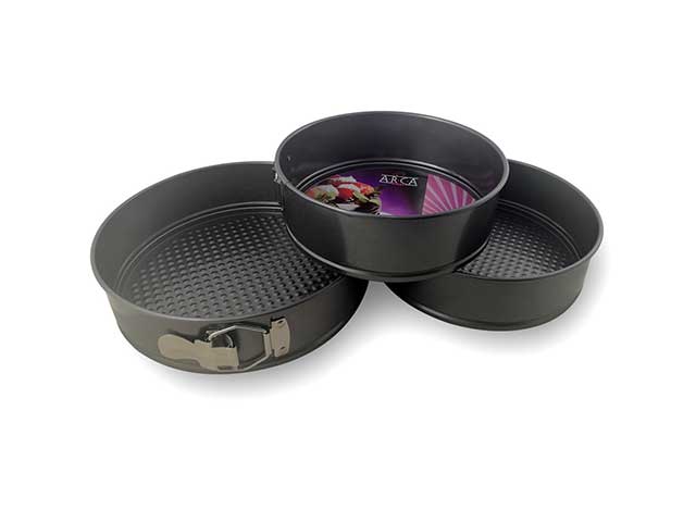 Stampo torta 3 pezzi 24/26/28cm 55061