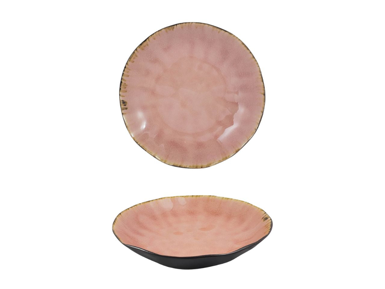 Piatto fondo 23cm rosa