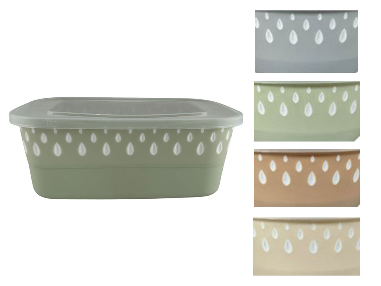 Contenitore con coperchio 1x16xh.81cm 2lt