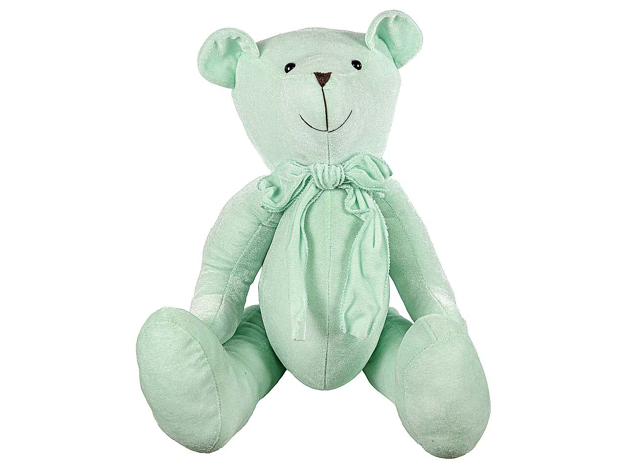 Orsetto velluto 50cm v.menta n25791