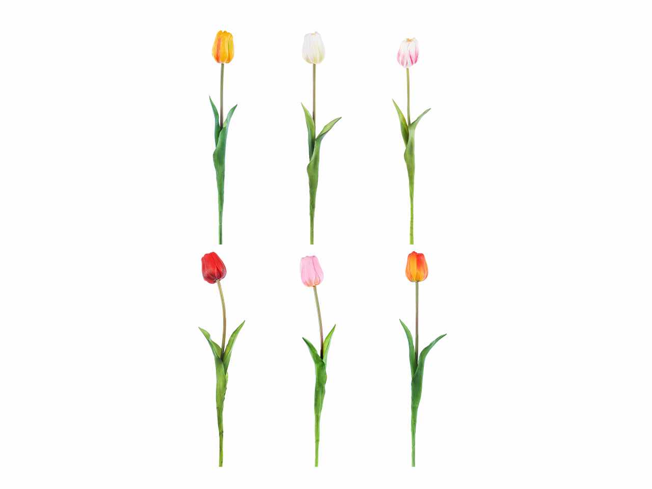 Tulipano 47cm natural touch in colori assortiti